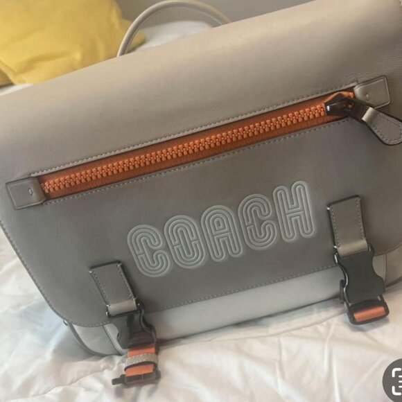 Coach Handbags - Coach Track Messenger In Colorblock Signature Canvas NWOT